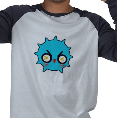 BOMB! (blue) (for guys) T-shirt from Zazzle.com_1250666515509