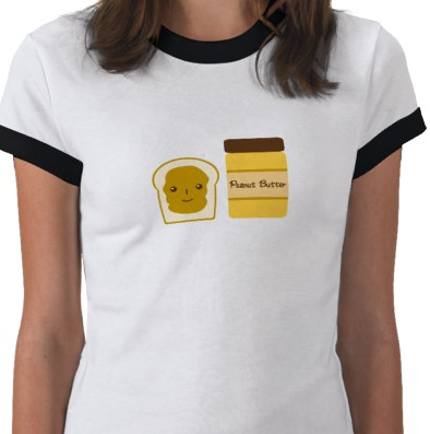 Peanut Butter T-shirt from Zazzle.com_1250059702926